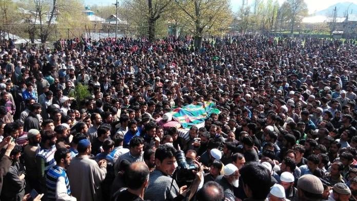 IUST students offer absentia funeral prayers for slain militants